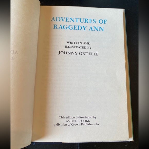 VINTAGE 1979 Adventures of Raggedy Ann Children’s Book - Picture 5 of 12